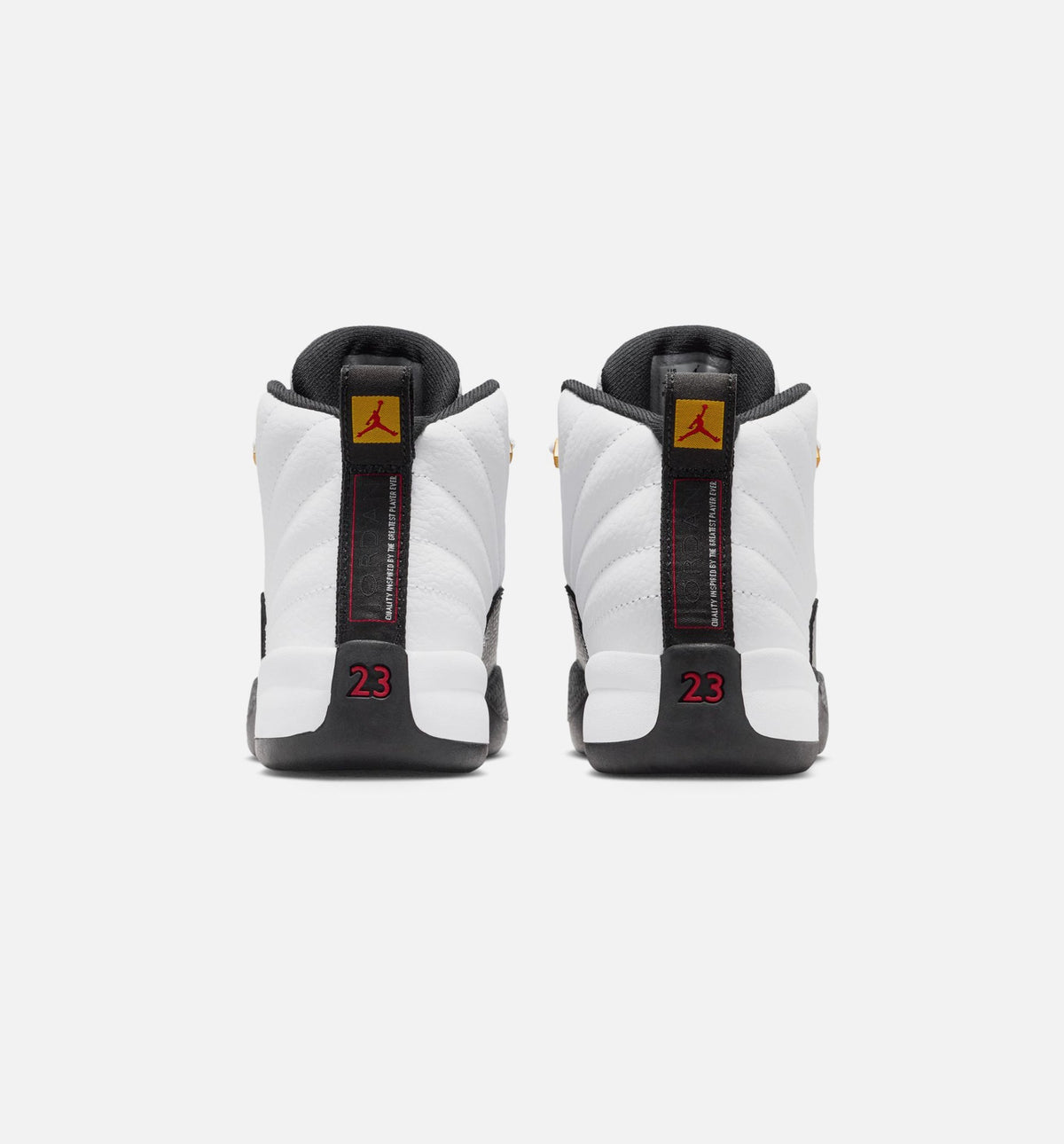 Air Jordan 12 Retro Taxi Preschool – White/Black/Taxi