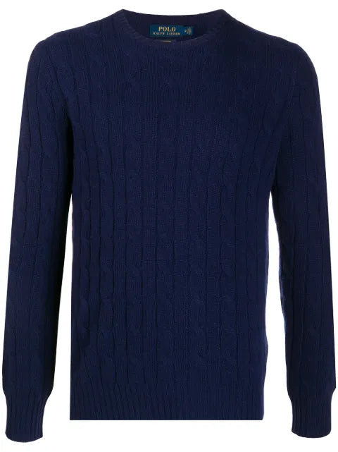 Polo Ralph Lauren cable knit long-sleeved jumper