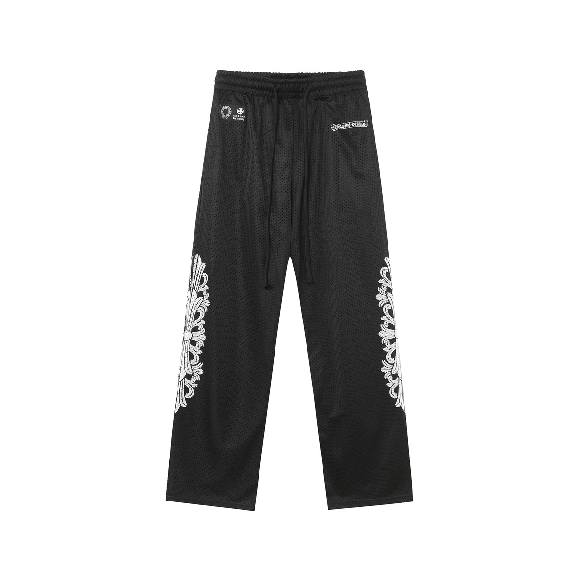 Chrome Hearts Mattyboy graffiti red mesh track pants 9997