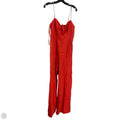 Jumpsuit By Gianni Bini In Red, Size: 8