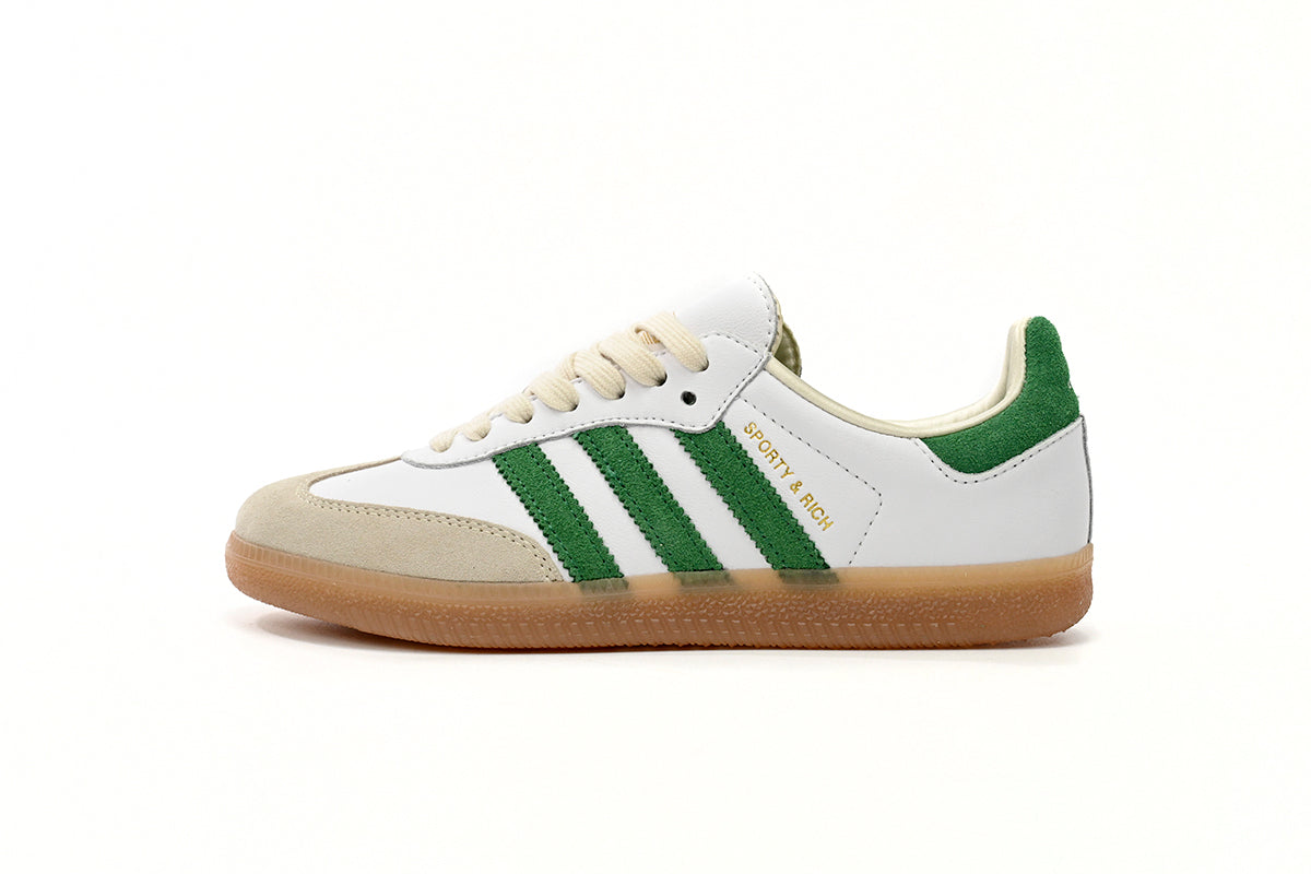 Sporty & Rich x Samba OG 'White Green' Reps Sneaker HQ6075