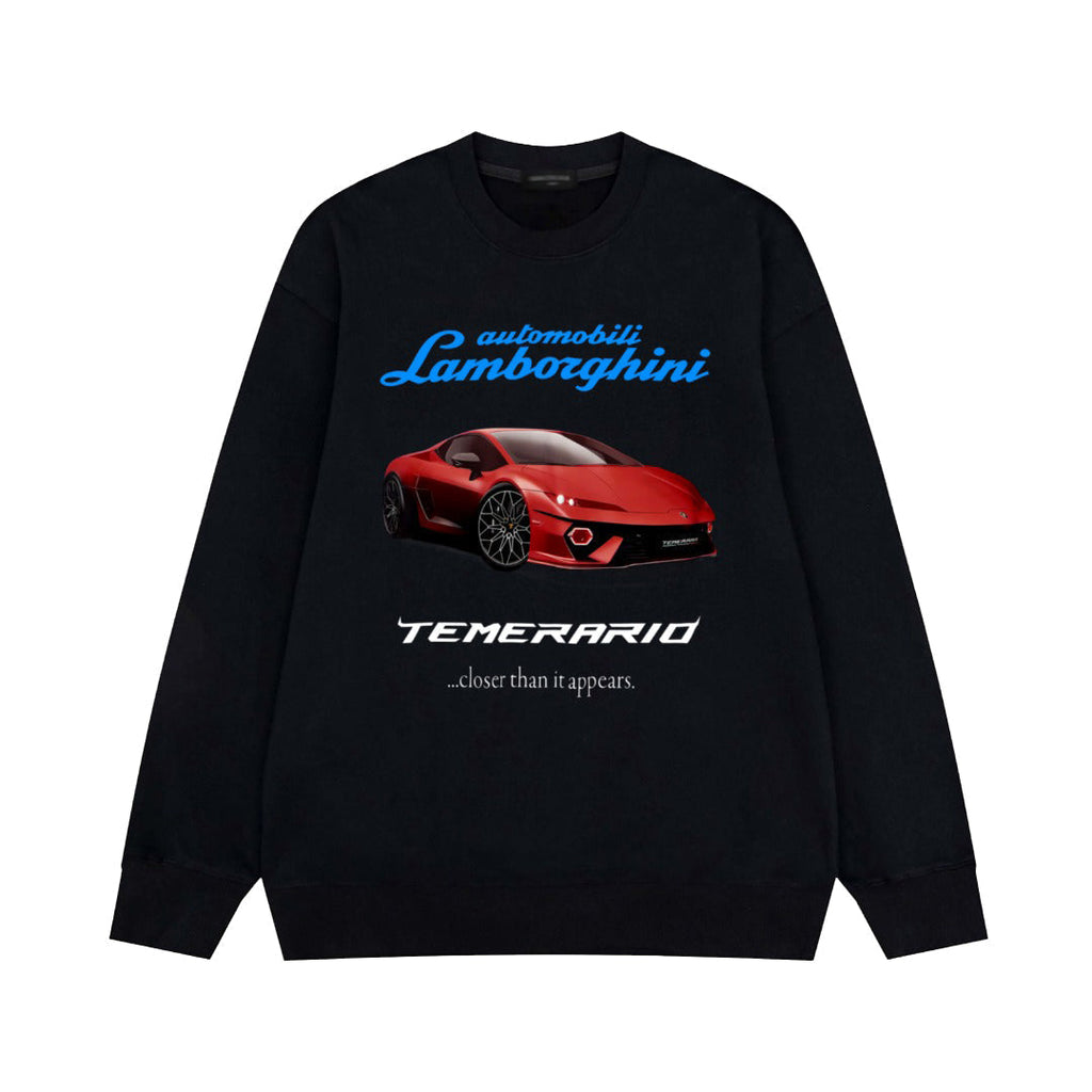 Balenciaga Crew Neck Letter Sweatshirt