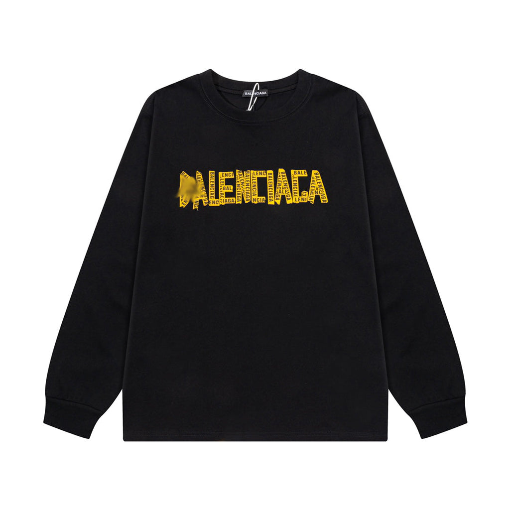 Balenciaga  Couples Print Sweatshirt