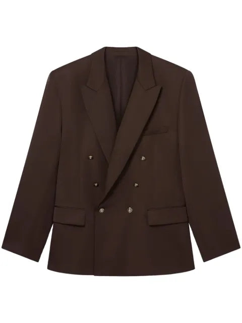 Casablanca peak-lapel blazer