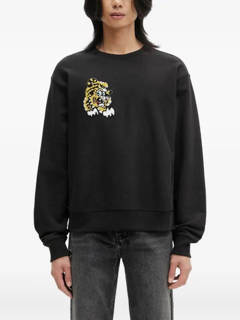 Kenzo x Verdy tiger-embroidered sweatshirt