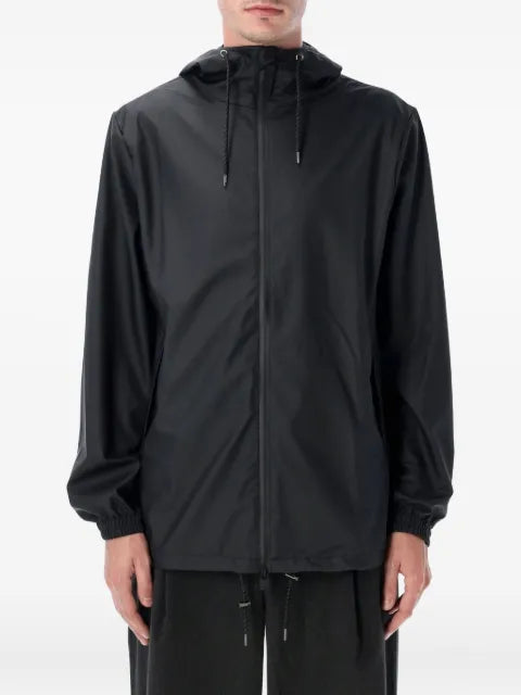 Rains Storm Breaker zip-fastening hooded jacket