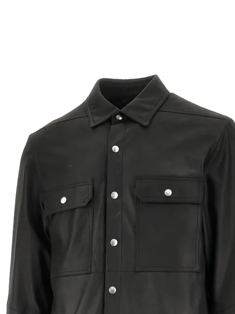 Rick Owens Temple outershirt in nappa