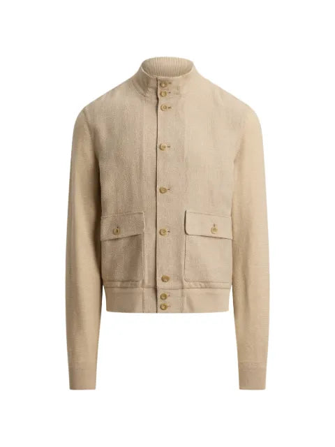 Ralph Lauren Purple Label herringbone jacket