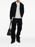 AMIRI logo-embroidered denim jacket