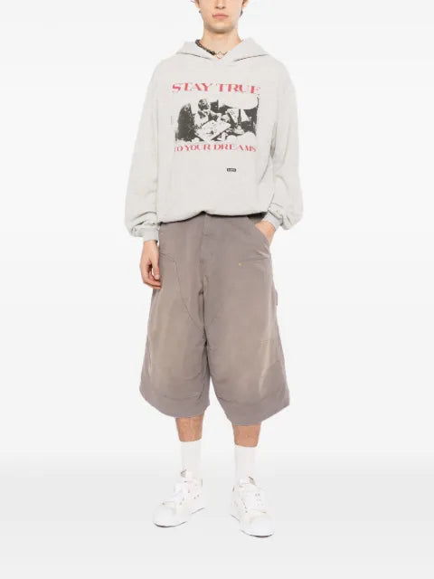 KAMIYA  graphic-print hoodie