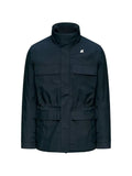 K-Way logo-patch multi-pocket jacket