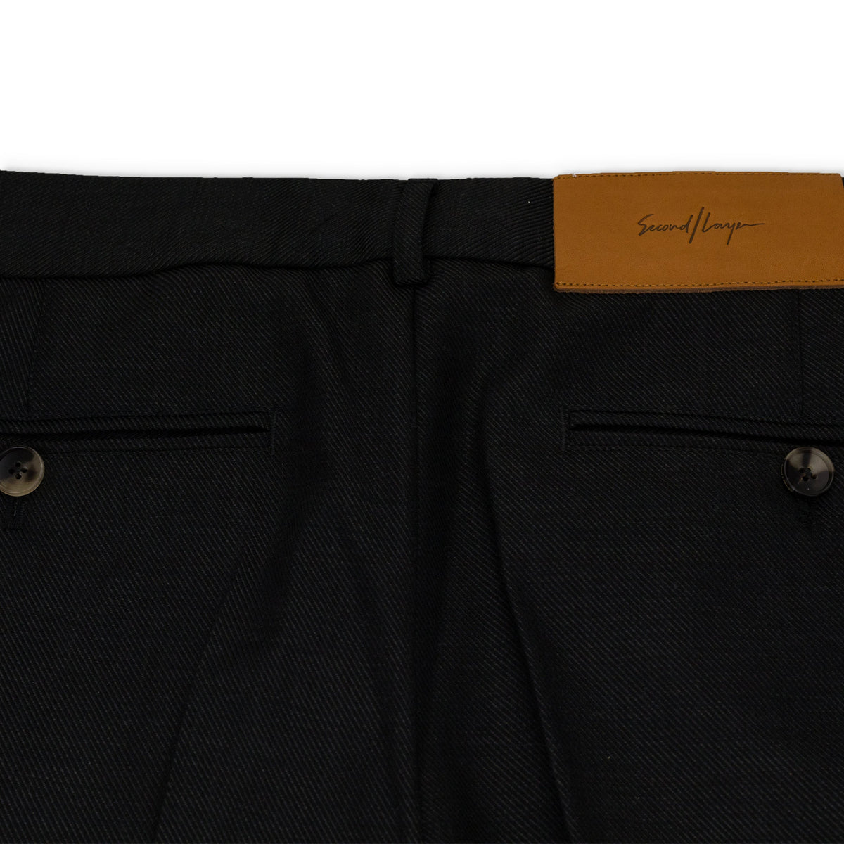 Black Relaxed Primo Trousers