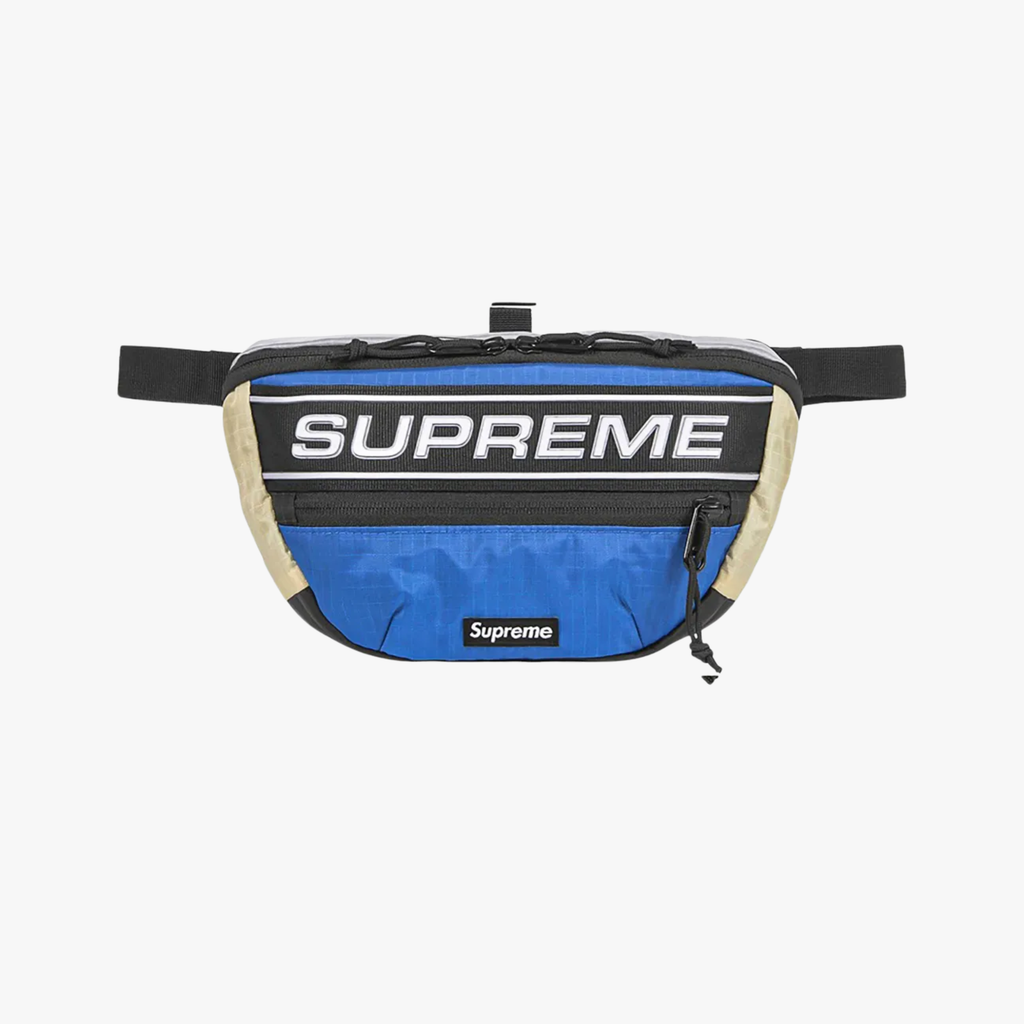 Supreme Logo Waist Bag Blue