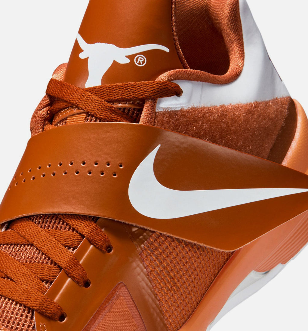 Zoom KD 4 Texas Longhorns Men's Basketball Shoes - Desert Orange/White