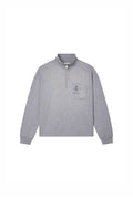 St. Violet Half Zip Sweater