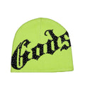 Godspeed Forever OG Logo Studded Beanie Green/Black