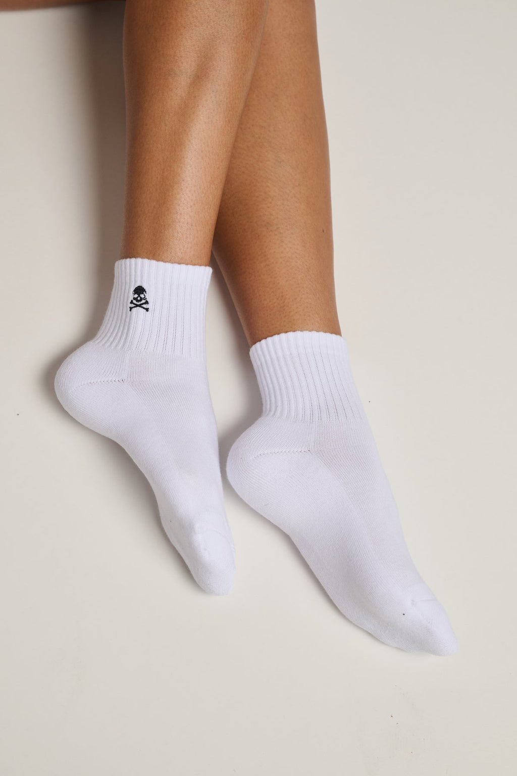 Mini Skull Quarter Cut Sock