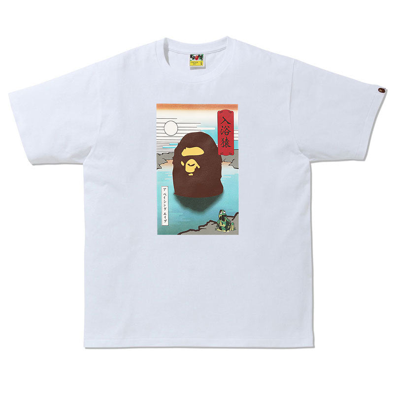 Bape Baby Milo Multi‑Print Graphic Oversized Tee Streetwear Unisex