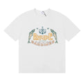 Rhude Cannes Sardines Fish Retro Nautical White Oversized T‑Shirt