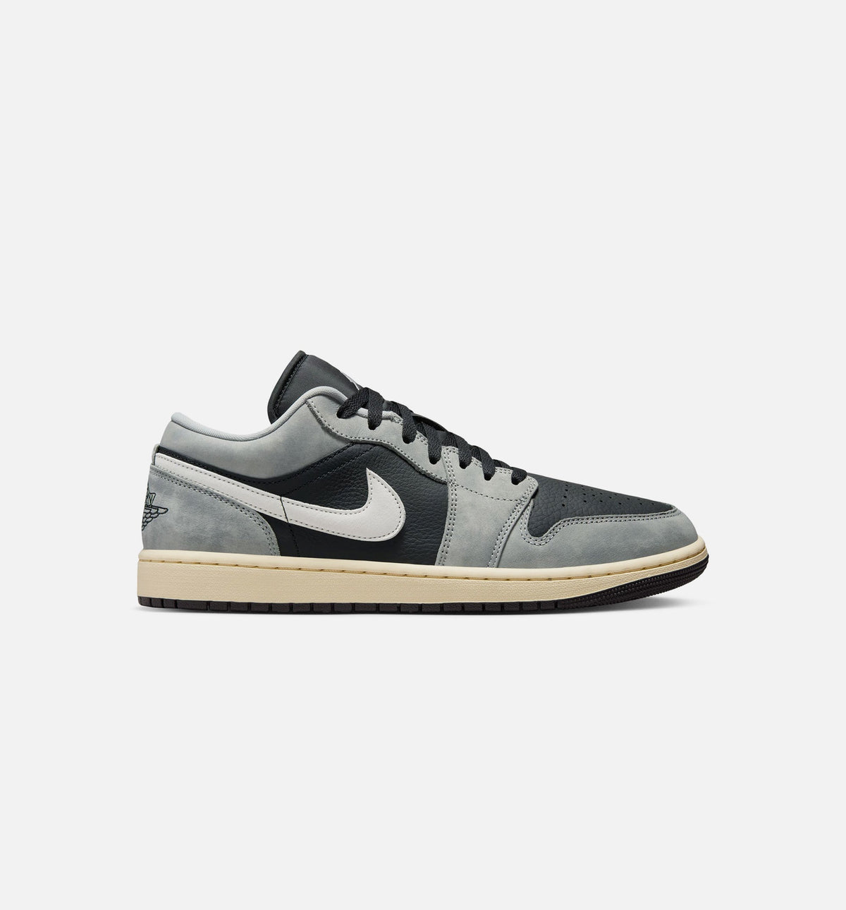 Air Jordan 1 Low SE - Men's Lifestyle Sneaker (Light Smoke Grey/White/Off Noir)
