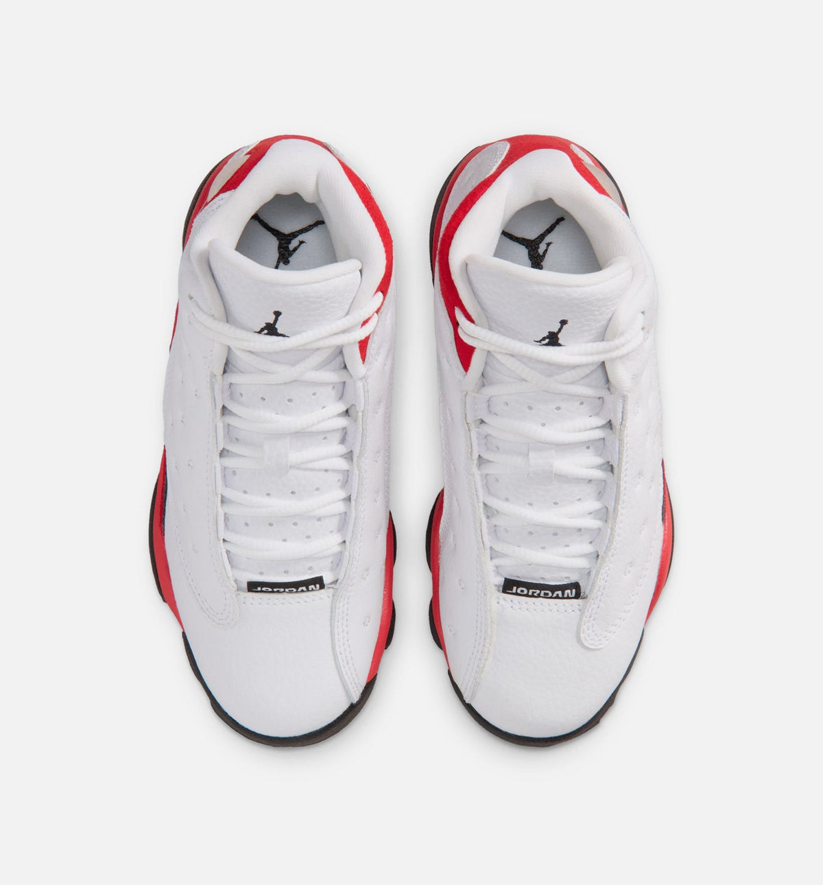 Air Jordan 13 Retro "White and University Red" Little Kids' Shoe – White/Black/True Red