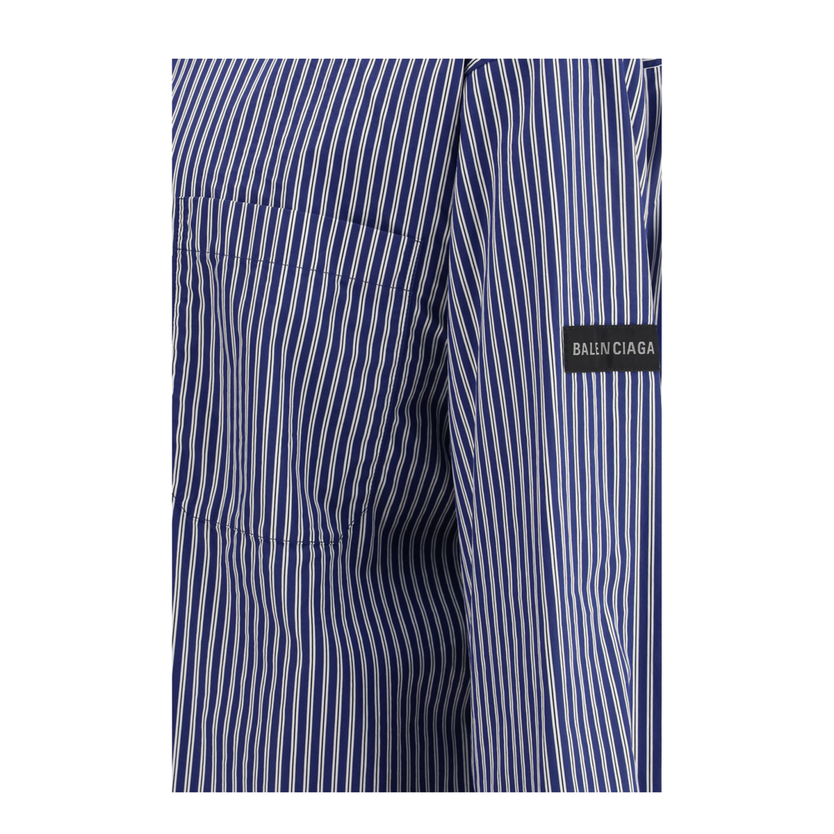 Embroidered Poplin Oversized Shirt