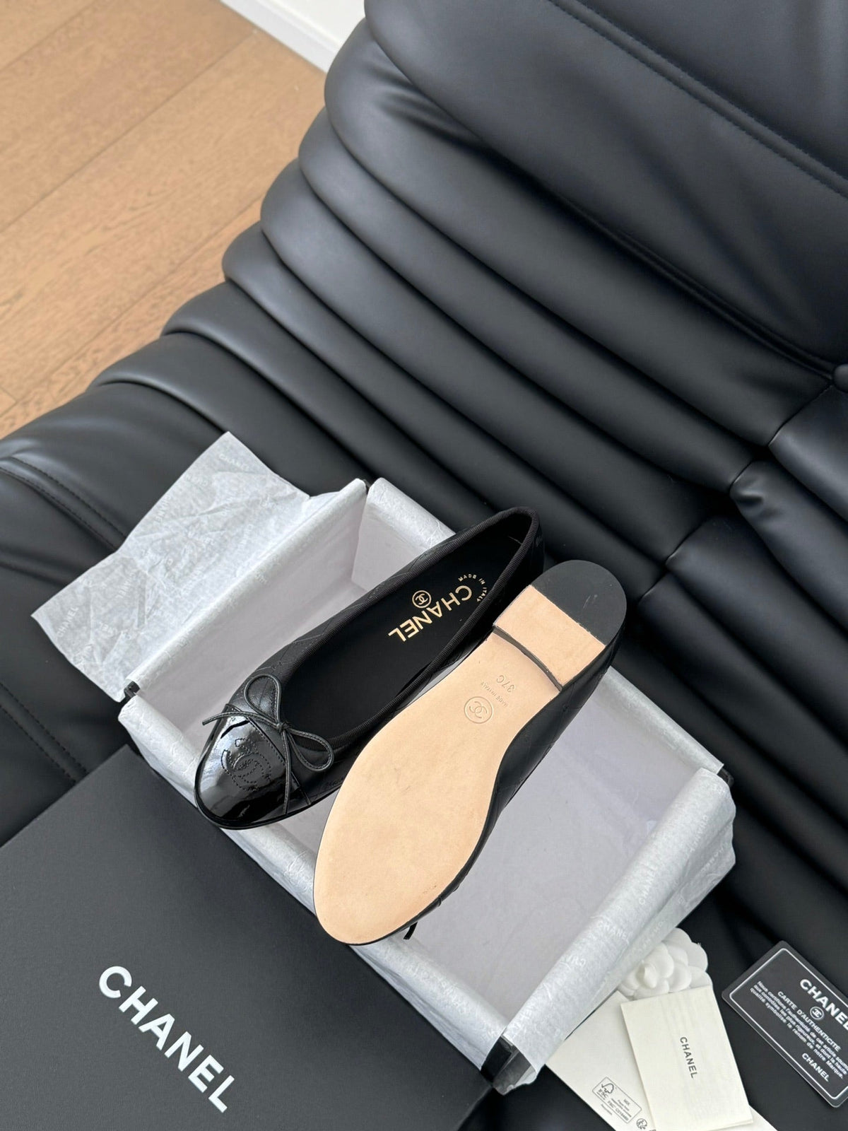 Chanel New Color Ballet Flats