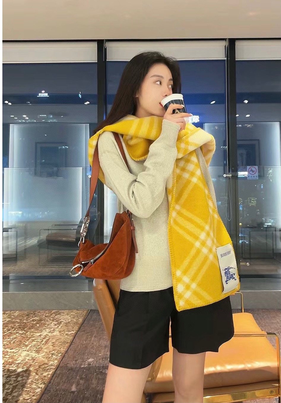Burberry Plaid Scarf