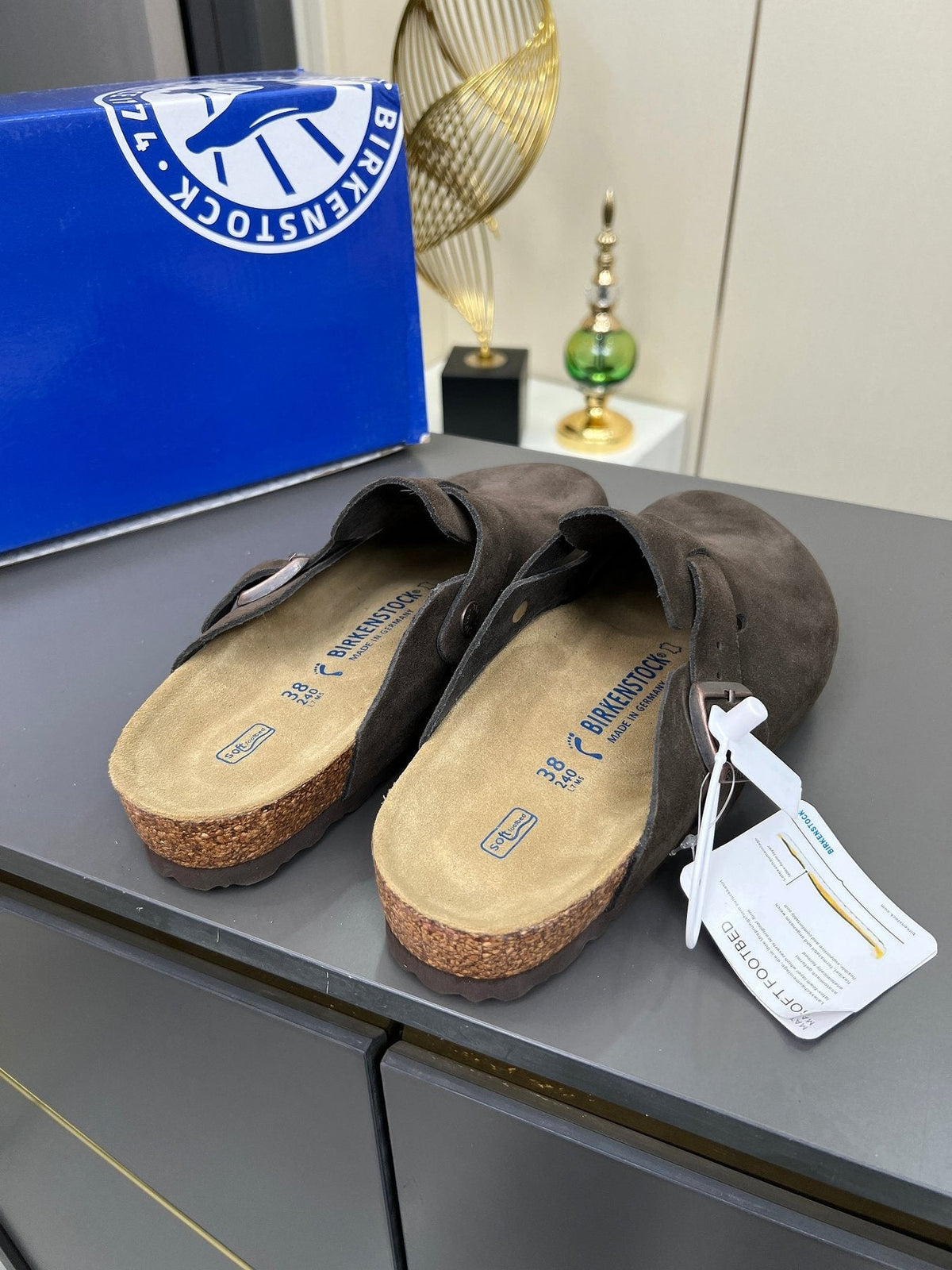 Birkenstock Closed-Toe Buckle Clogs