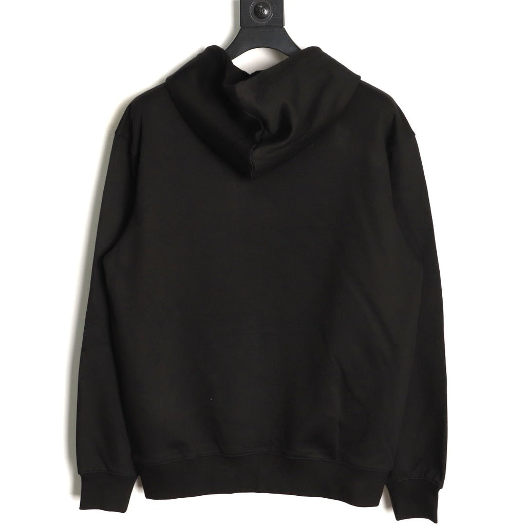 Burberry Equestrian Emblem Pullover Hoodie - Black（副本）（副本）